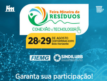 INSCRIÇÕES ABERTAS - III FEIRA MINEIRA DE RESÍDUOS