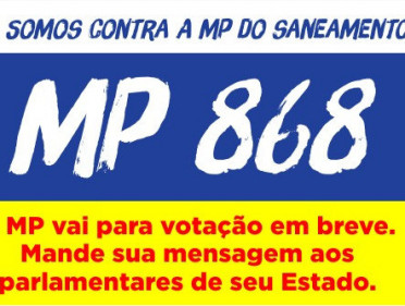 MP DO SANEAMENTO 868/2018